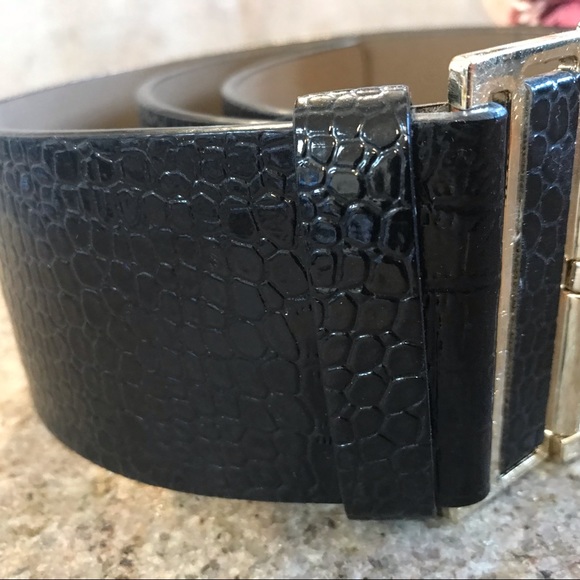 Banana Republic black belt- - size small - Picture 4 of 8